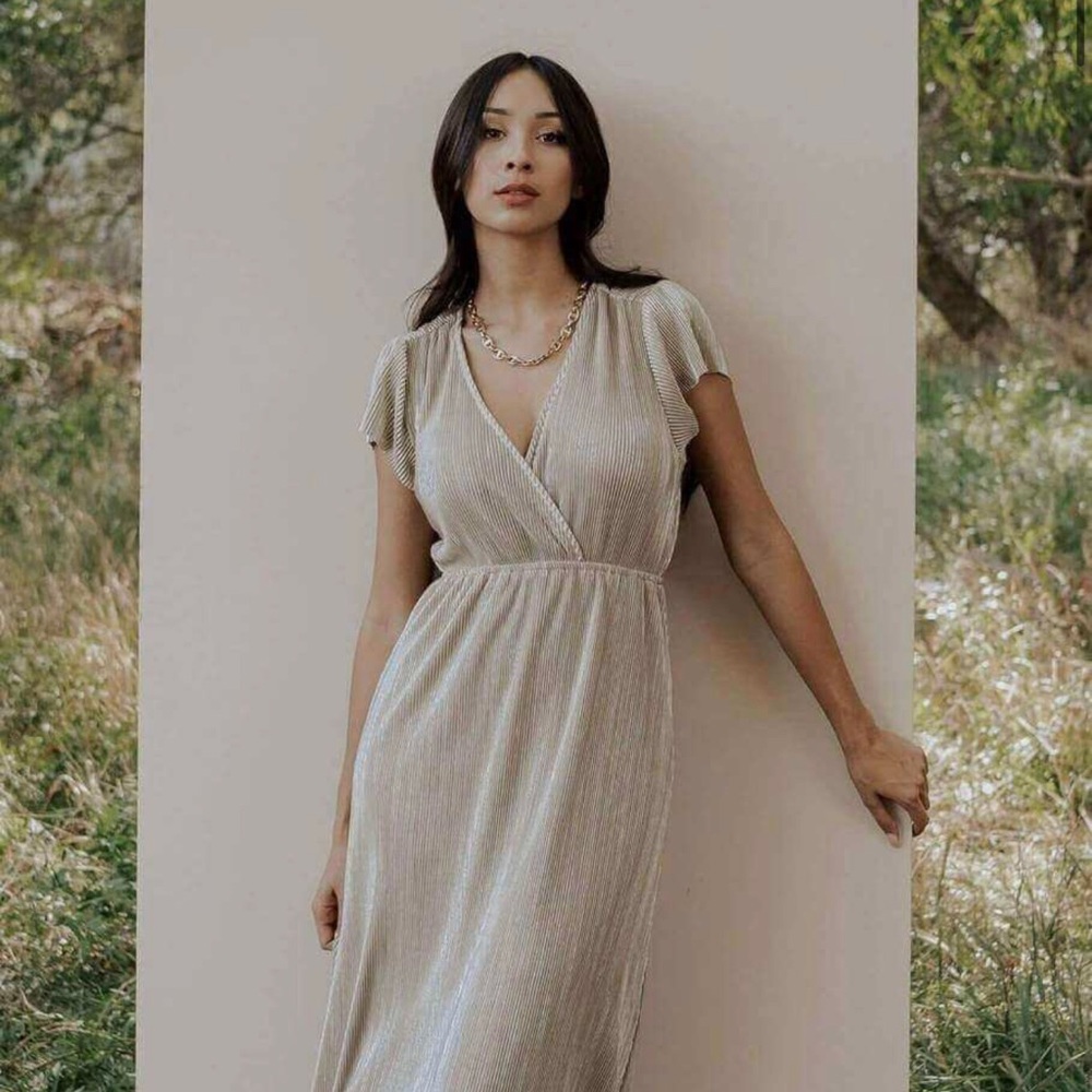Baltic Born : Athena Pleated Maxi Dress
